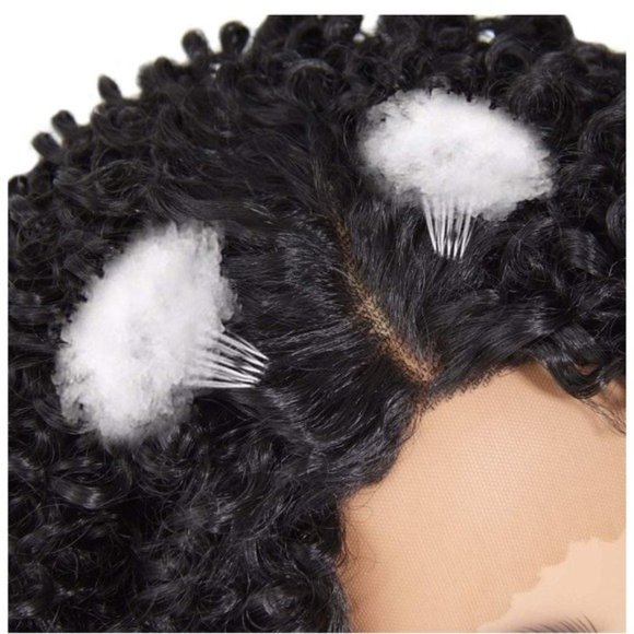 Afro kinky Curly Lace Front Wigs - Picture 3 of 5
